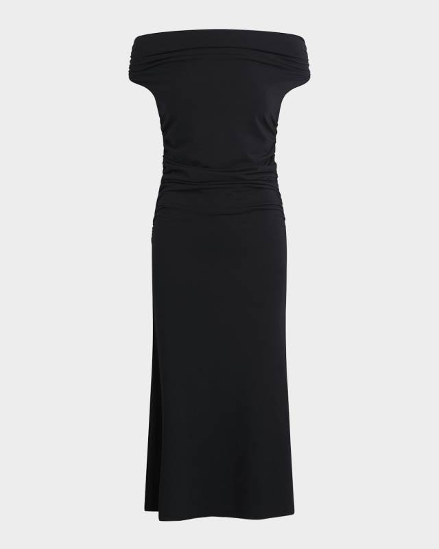 The Mia Off-The-Shoulder Midi Dress